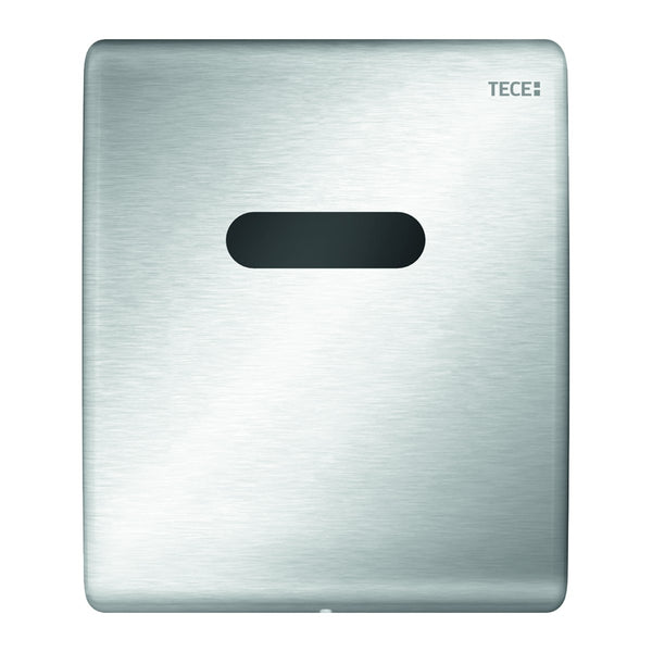 TECE planus urinal electronics battery-operated 6 V, brushed stainless steel