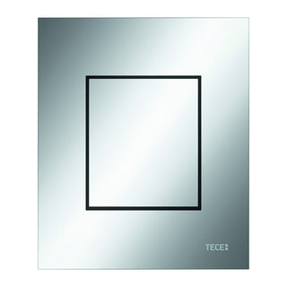 TECEnow control panel including cartridge for TECEurinal, polished chrome