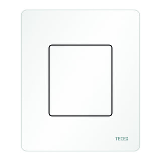 TECE TECEsolid urinoirbedieningsplaat incl. cartouche, Mat wit