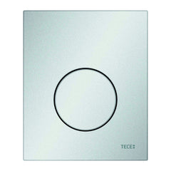 TECE urinal control plate plastic, matt chrome