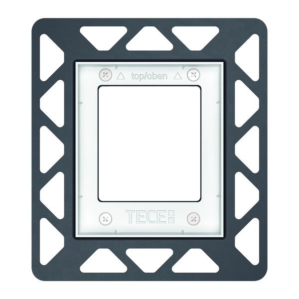 TECE recessed mounting frame for flush mounting, white