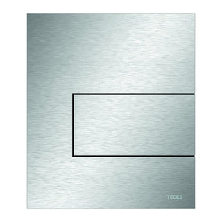 TECE TECEsquare urinoir-bedieningsplaat van metaal incl. cartouche, Geborsteld rvs (met anti-vingerprint)