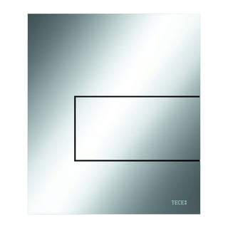 TECE TECEsquare urinoir-bedieningsplaat van metaal incl. cartouche, Glanzend chroom