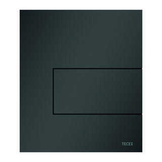 TECE TECEsquare urinoir-bedieningsplaat van metaal incl. cartouche, Mat zwart