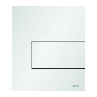 TECE TECEsquare urinoir-bedieningsplaat van metaal incl. cartouche, Mat wit