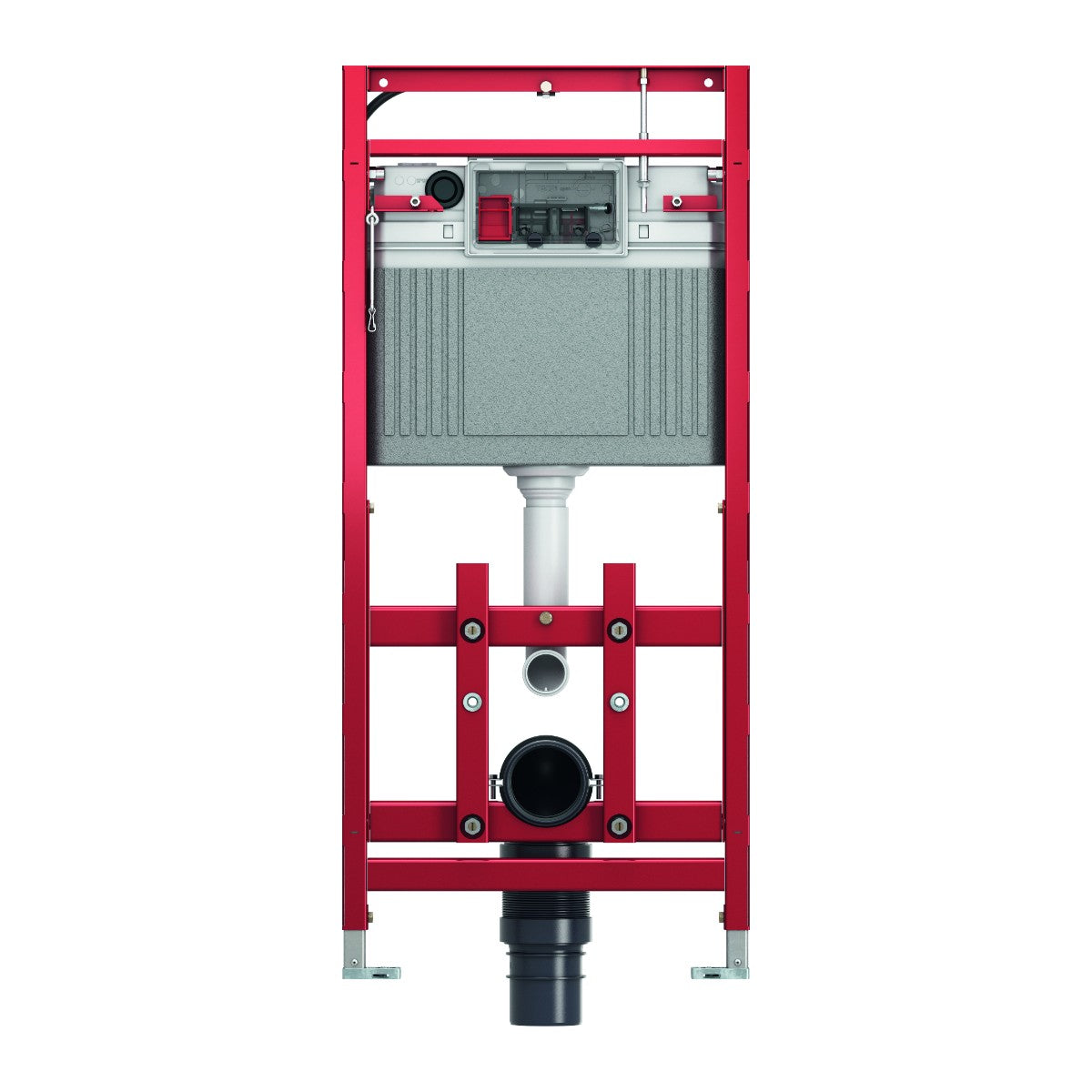 TECE TECElux WC-inbouwframe 200, achteraf in hoogte verstelbaar, bouwhoogte 1120 mm