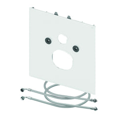 TECE TECElux bevestigingsglasplaat voor TECE-douche-WC's, Glas glanzend zwart