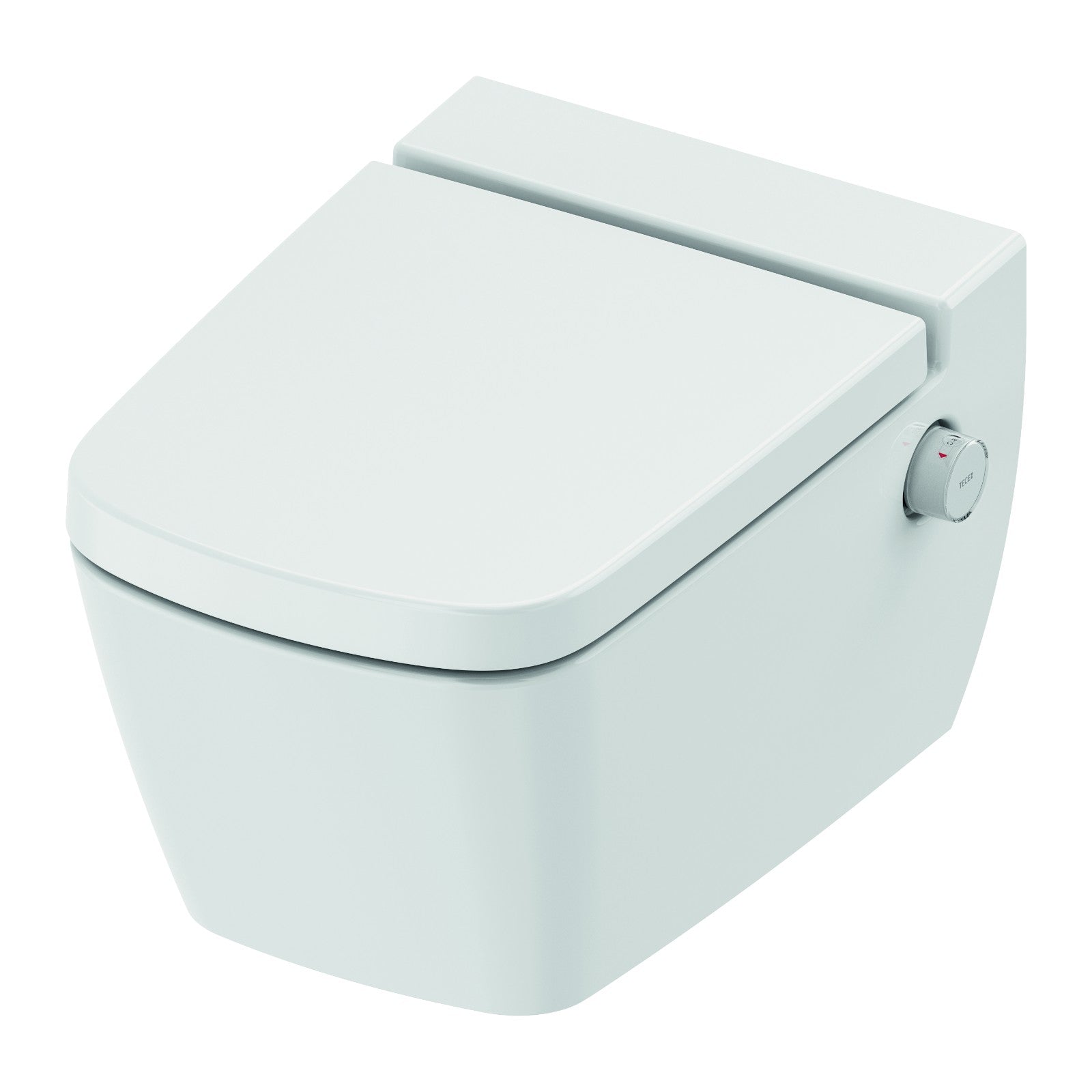 TECE TECEone set, warm en koud water en TECEneo/one (douche) WC-zitting met deksel 