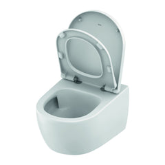 TECE TECEloft set, toilet keramiek met cycloonspoeling, inclusief zitting/deksel