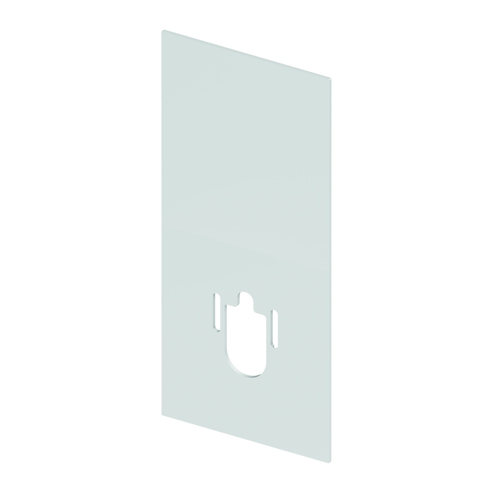 TECE upgrade plaat voor TECE-douche-WC's, mat wit