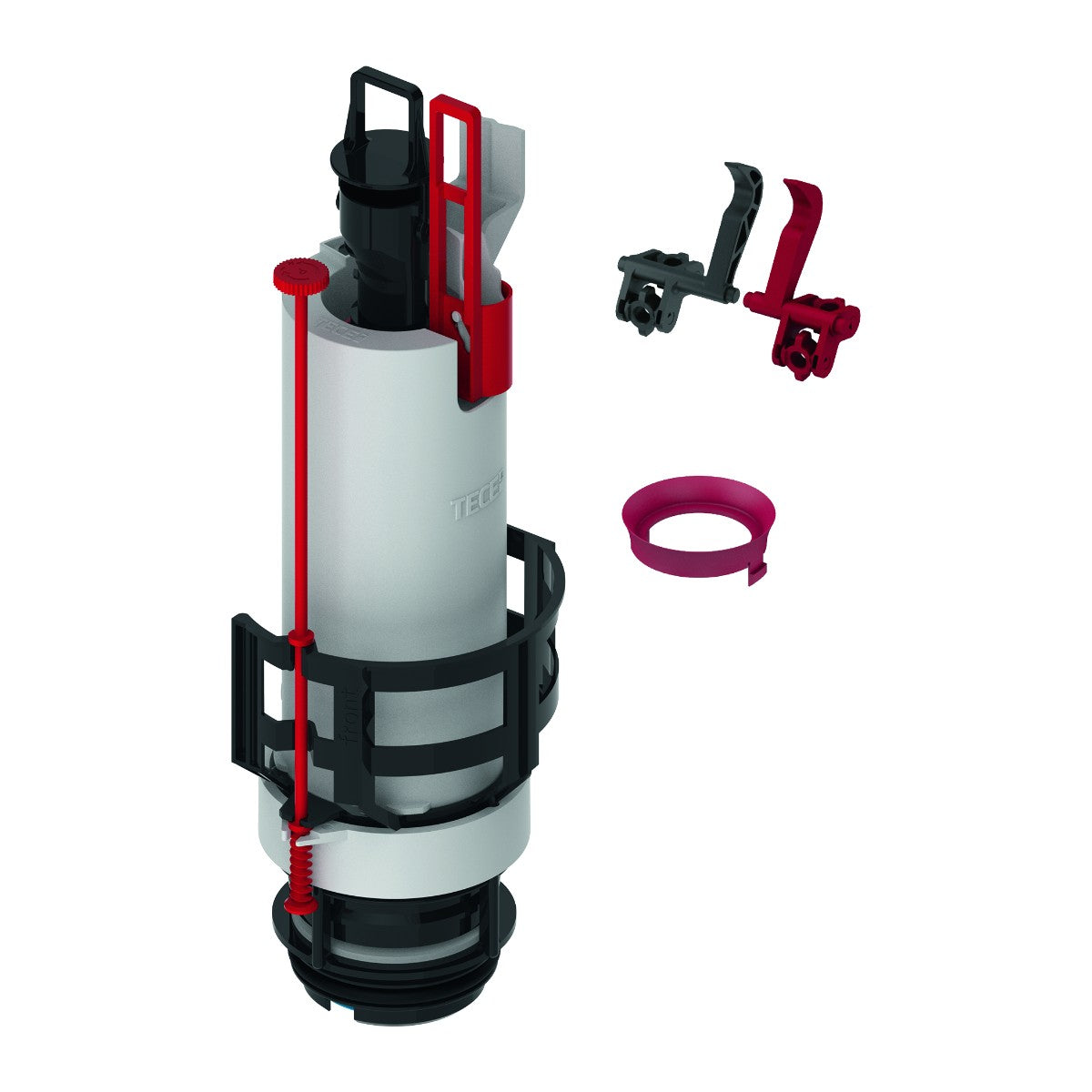 TECE A2 flushing bell, complete for TECE reservoir, incl. valve seat, two reducing rings, and operating lever