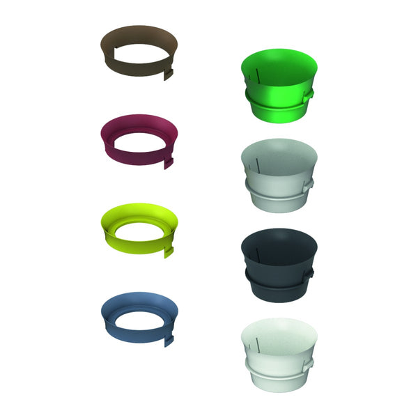 TECE Set of reducing rings for excessive flushing pressure (splashing)