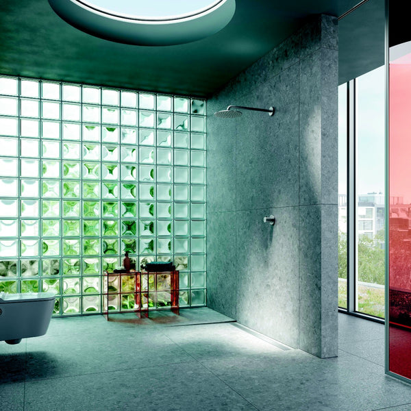 TECEdrainline - Evo shower drain with wall tile cover, 800 mm