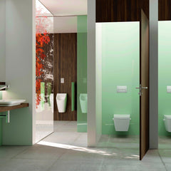 TECEsolid WC electronics with hands-free operation, 6 V battery, glossy chrome
