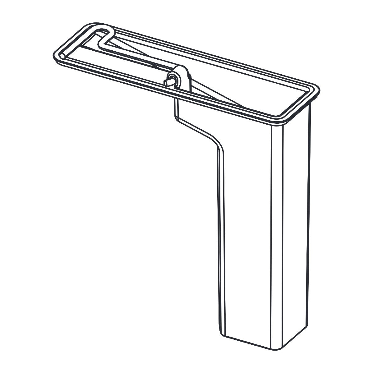 TECEdrainprofile siphon for vertical drainage