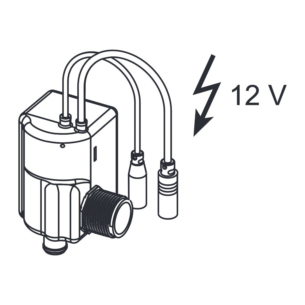 TECE TECEfilo ventieleenheid 230/12 V netspanning