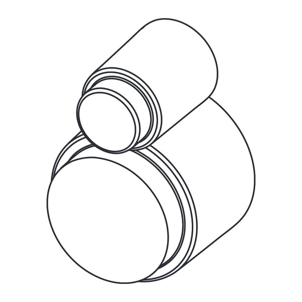 TECE spare part WC shell plug flush pipe and waste water