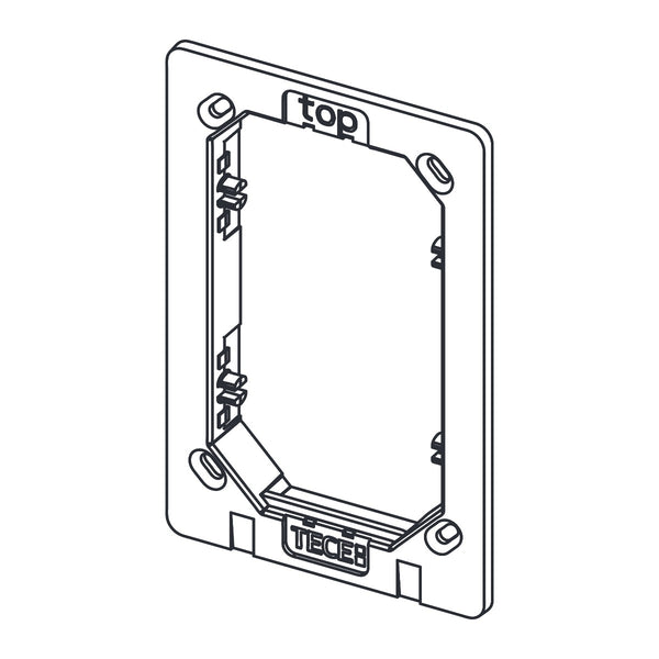 TECE reserveonderdeel montageframe voor TECEfilo-Solid zwart