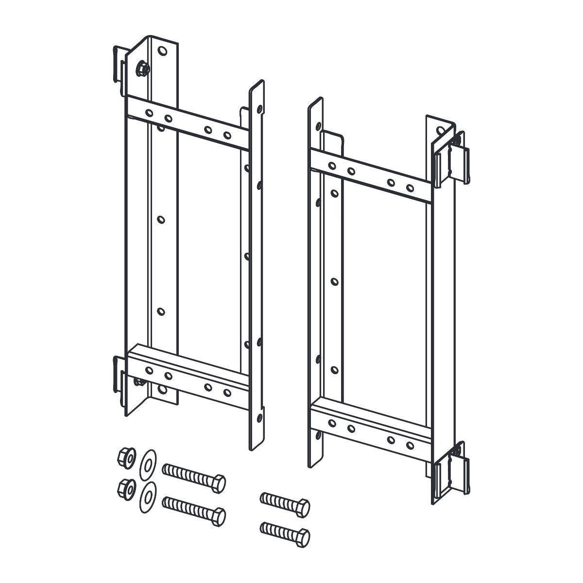 TECE reserveonderdeel houderframeset gerontomodule (vanaf 10/2022)