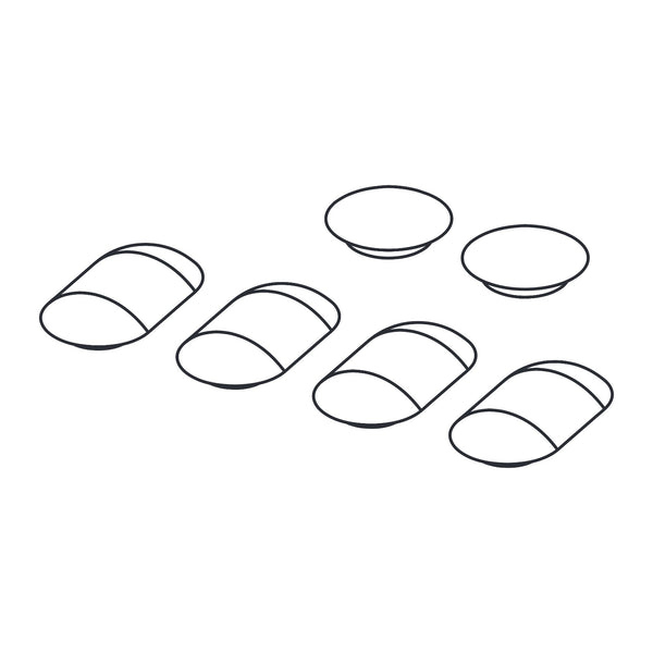 TECE reserveonderdeel voor buffer instelling voor TECEneo/one (douche) WC zitting/deksel 