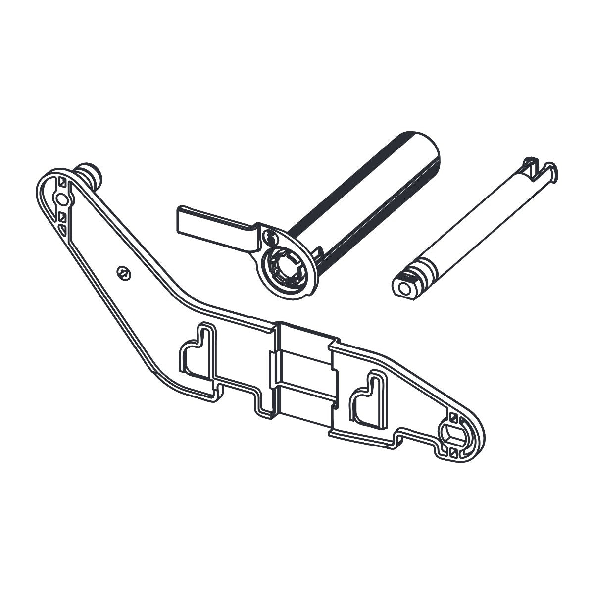TECE reserveonderdeel geleidestangen voor inworpschacht II (TECEsquare II metall, TECEsquare II glas en TECEsolid)