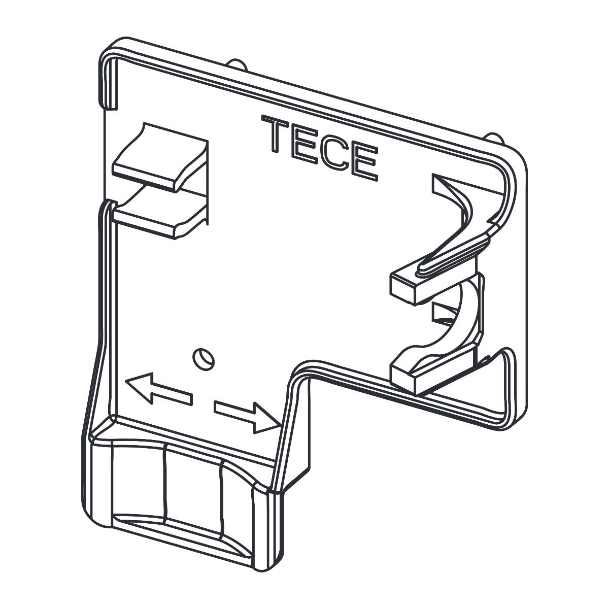 TECE reserveonderdeel houder vlotter/klok reserveonderdeel (2003-2014)
