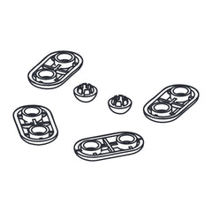 TECE reserveonderdeel TECEloft buffer set zitting/deksel 