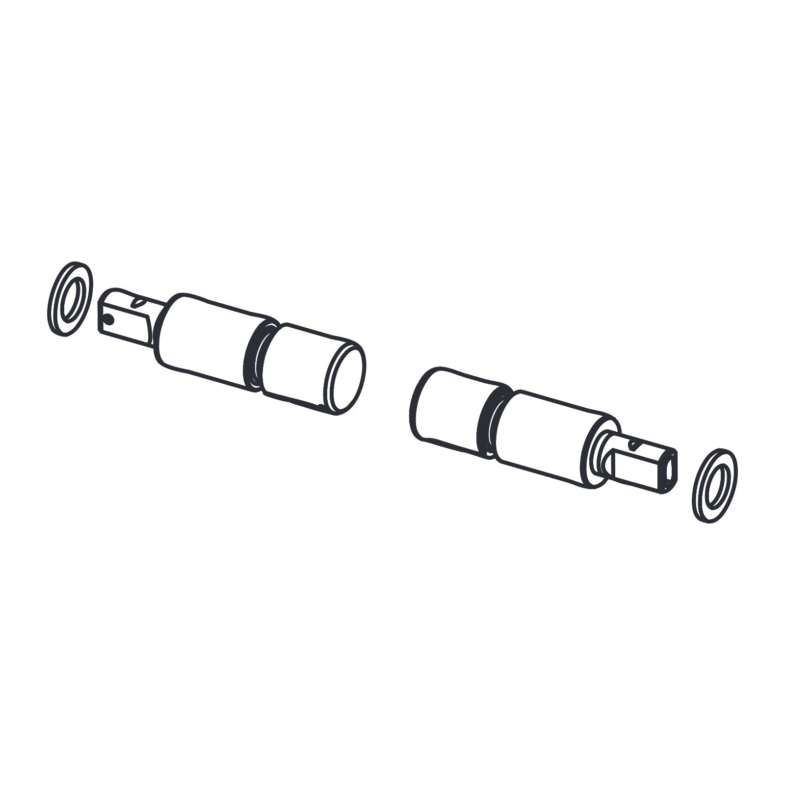 TECE reserveonderdeel TECEloft demper set zitting/deksel 