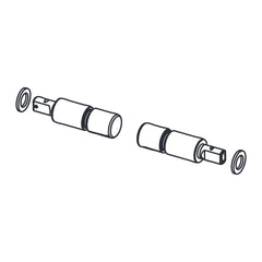 TECE reserveonderdeel TECEloft demper set zitting/deksel 