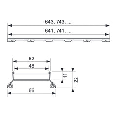 TECE Design grate 