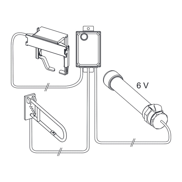 TECE planus electronic flushing systems 6 V