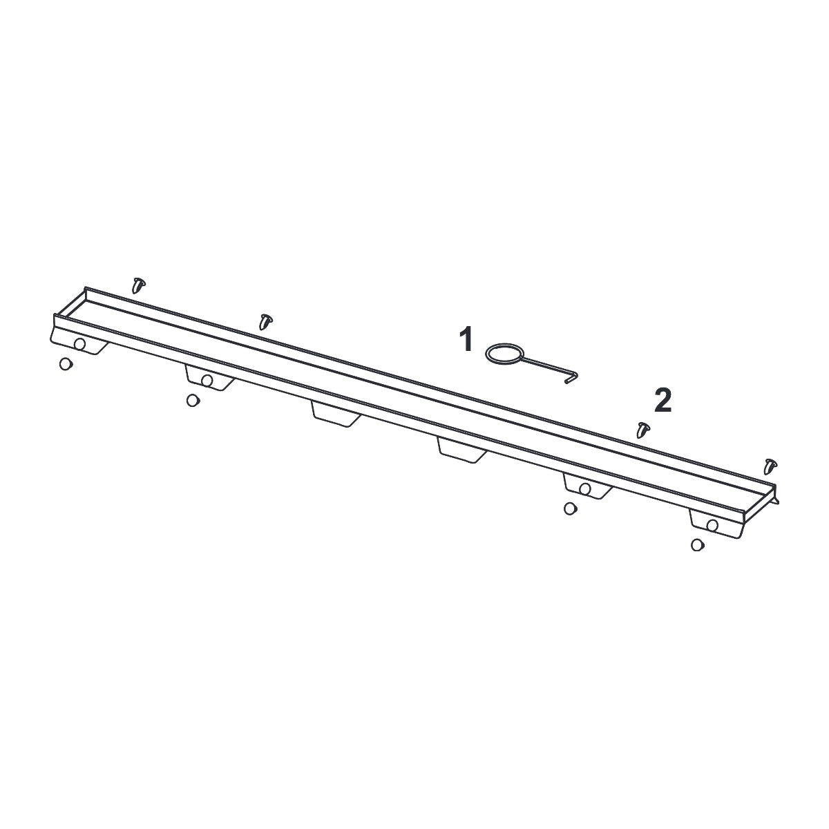 TECE Design grate 