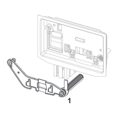 TECE Inlet chute for cleaning blocks for TECElux Mini, TECEsquare glass, TECEvelvet, TECEloop and TECEnow 9240951
