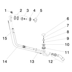 Onderdelentekening Viega Multiplex Trio badafvoer 6161.12 Visign MT3 onderdelen (2007-2015)