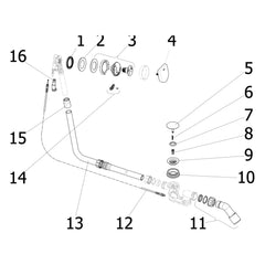 Onderdelentekening Viega Multiplex Trio badafvoer 6170.12 Visign MT9 onderdelen (vanaf 2015)