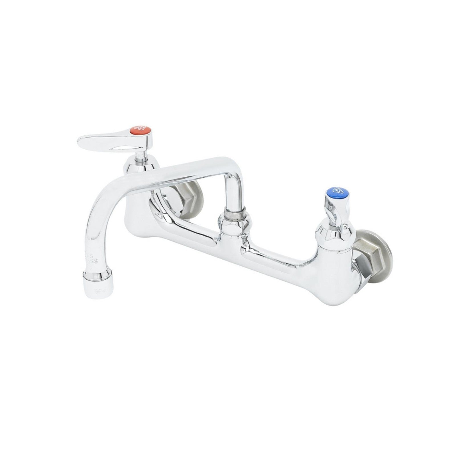 T&S B-2414-CR-SC horeca wandkraan met 204mm draaibare uitloop
