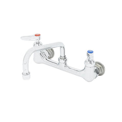 T&S B-2414-CR-SC horeca wandkraan met 204mm draaibare uitloop