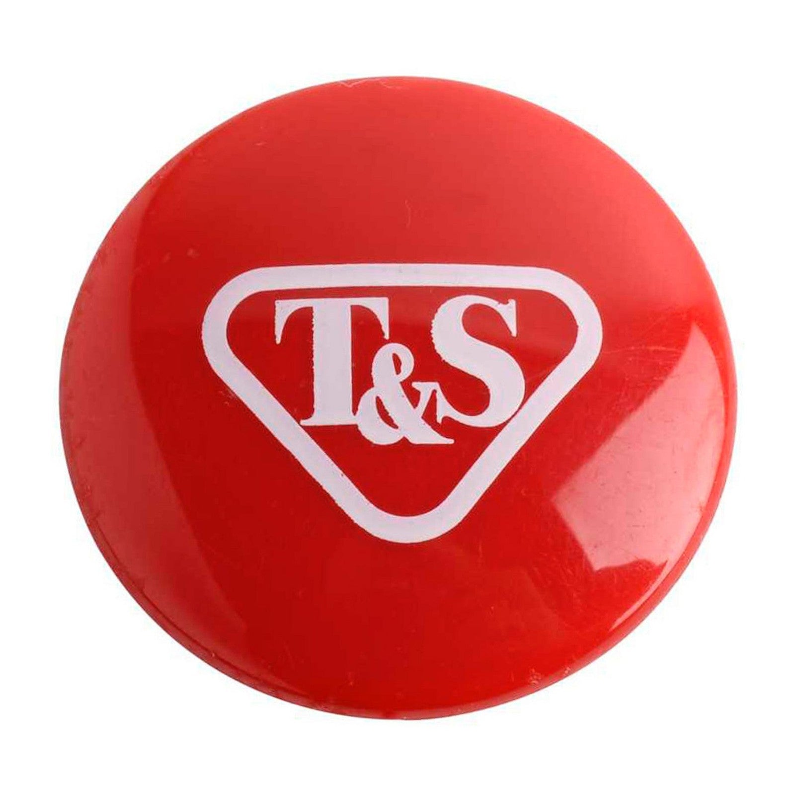 T&S markeringskap rood met T&S logo (inpers-uitvoering) voor hendel