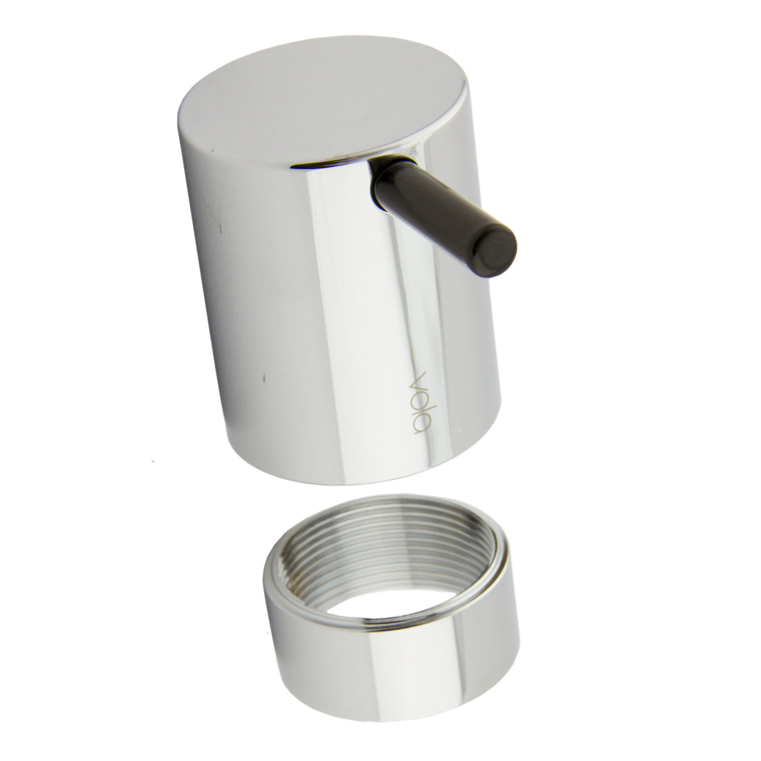 VOLA complete greep serie 3000 Omstelknop met zwarte stift NR34