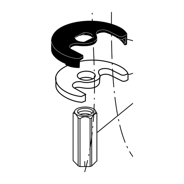 F960217NU bevestigingsset