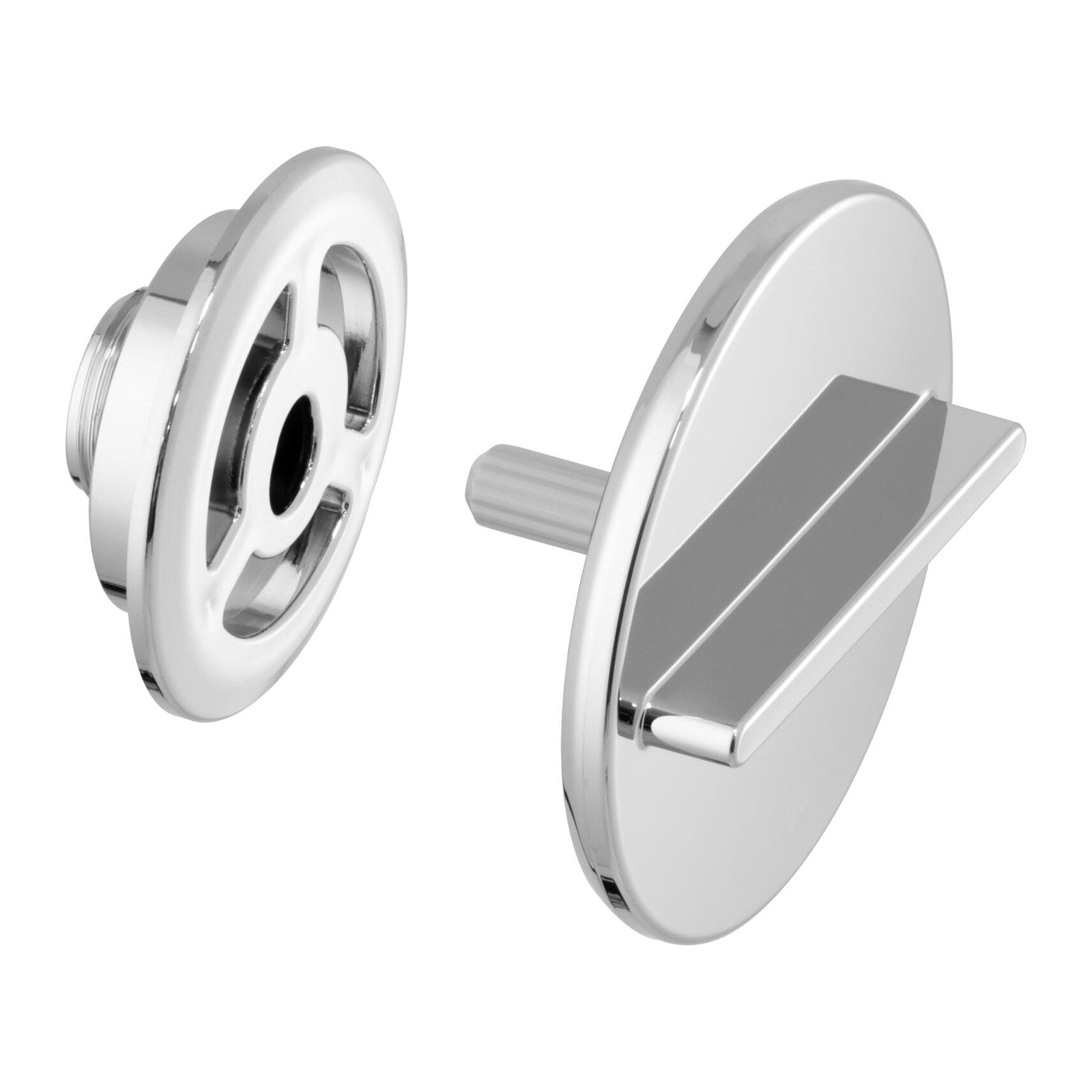 Viega Visign M3/R3 afbouwset (draairozet en flens) voor Multiplex en Rotaplex chroom