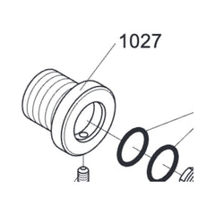 Vola koppelstuk VR1027 (uit onderdelentekening)