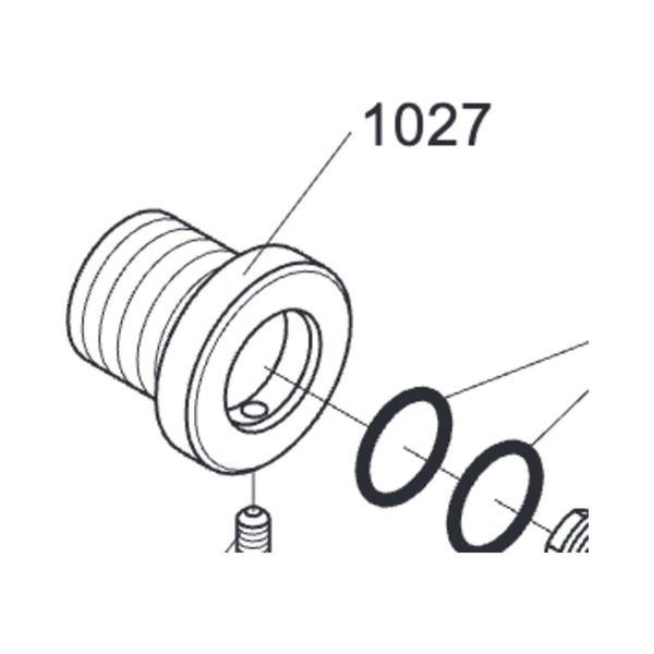 Vola koppelstuk VR1027 (uit onderdelentekening)