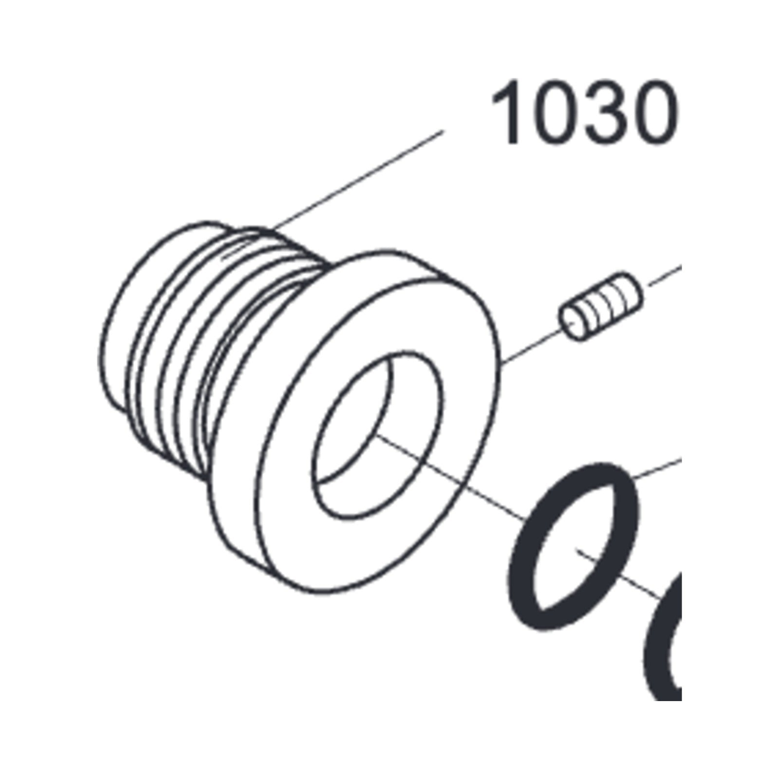Vola koppelstuk VR1030 (uit onderdelentekening)