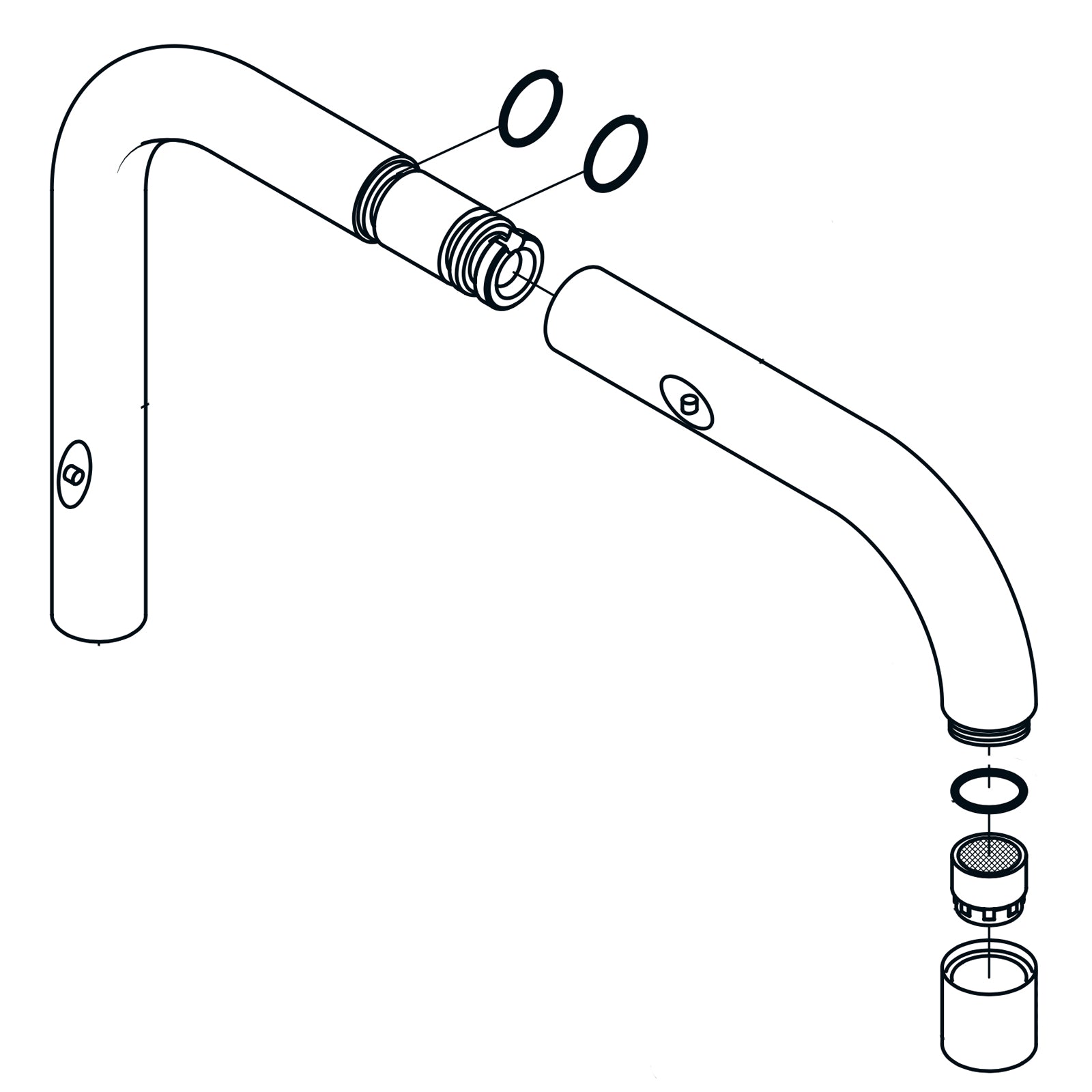 VOLA complete uitloop KV1/KV8 geleverd van 1972-12/2012 VR30