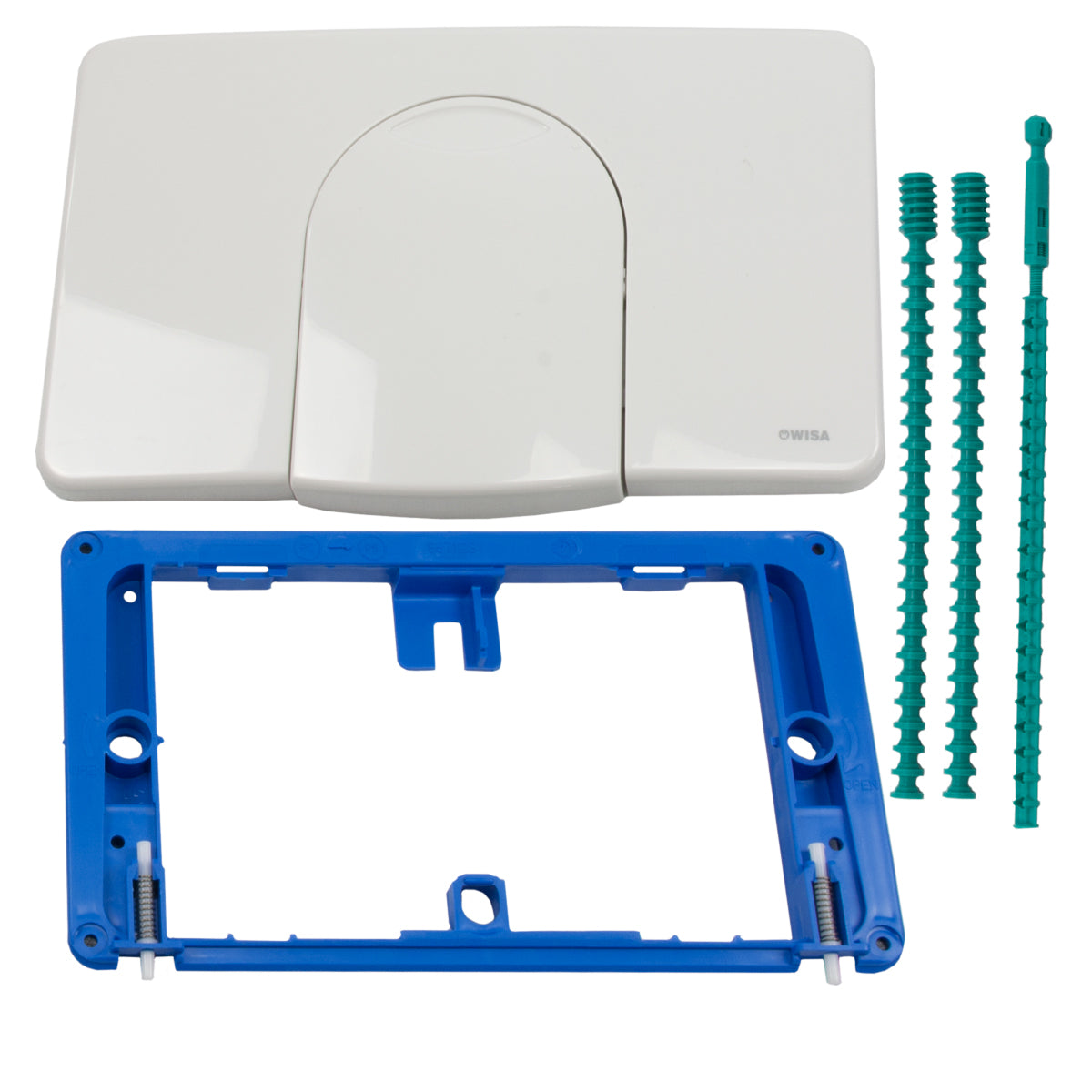 Wisa 2100 dualflux control panel wall plate DF Pergamon push butto Wisa 2100 dualflux control panel wall plate DF Pergamon push butto