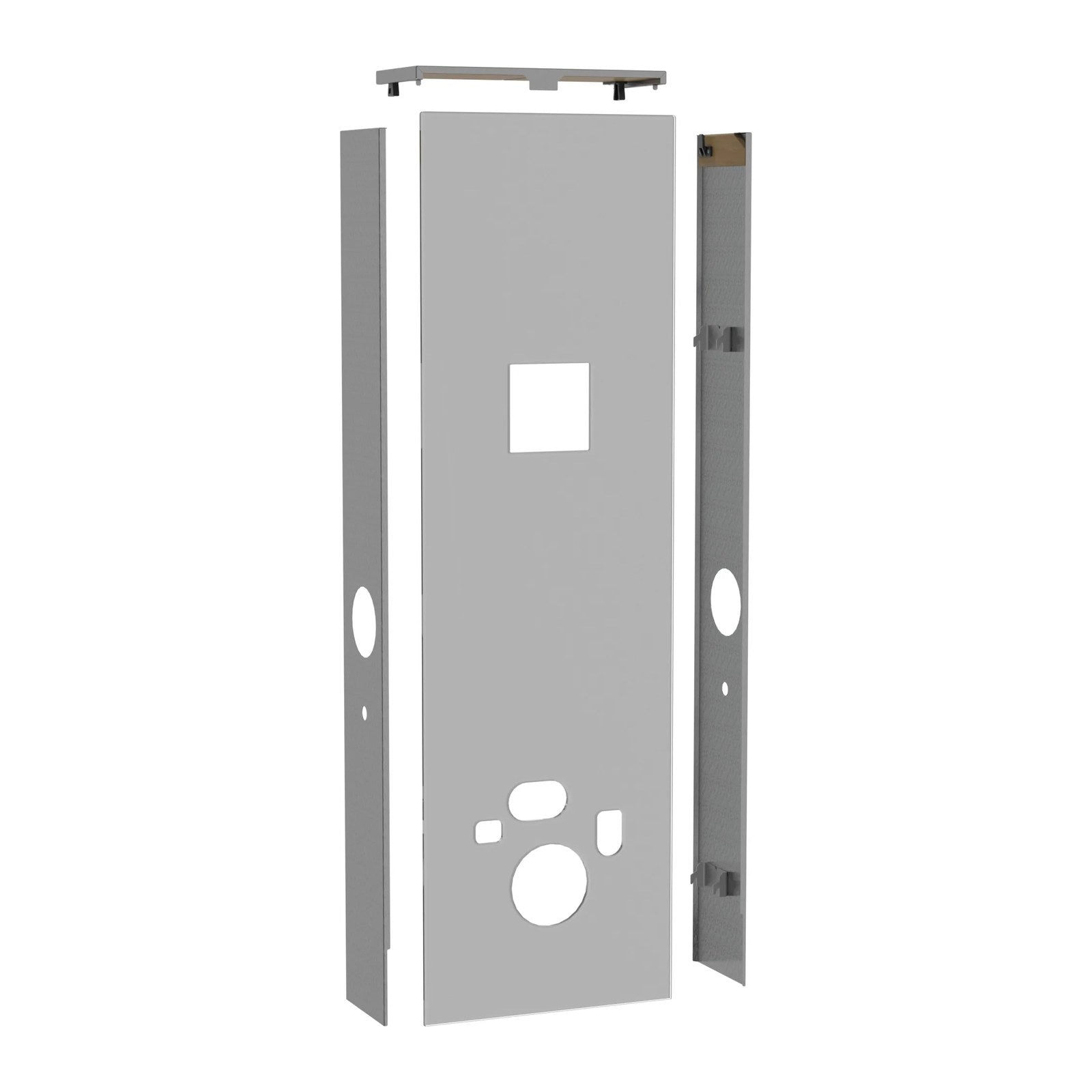 Wisa XS VarioTronic afwerkpakket glas wit - extra foto