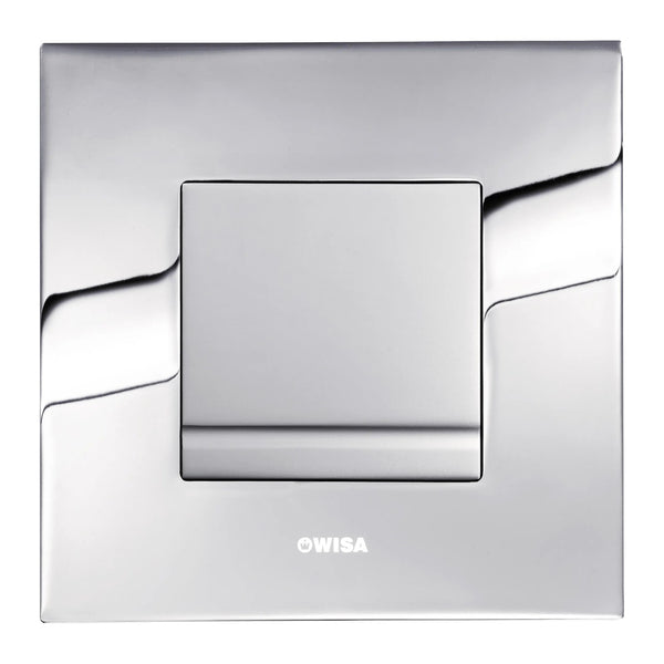 Wisa XS Bedieningspaneel Delos Urinoir metaal mat/glanschroom