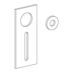 Wisa geluiddempset - maattekening