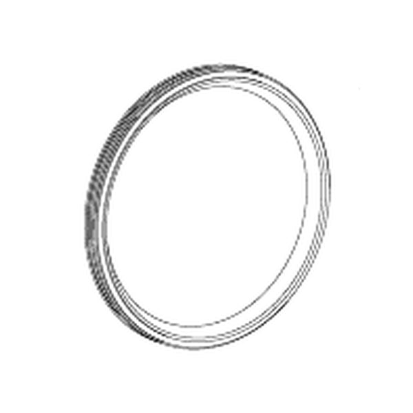 Wisa Afdichtring afvoerbocht 90 mm Wisa XF (uitsnede tekening)